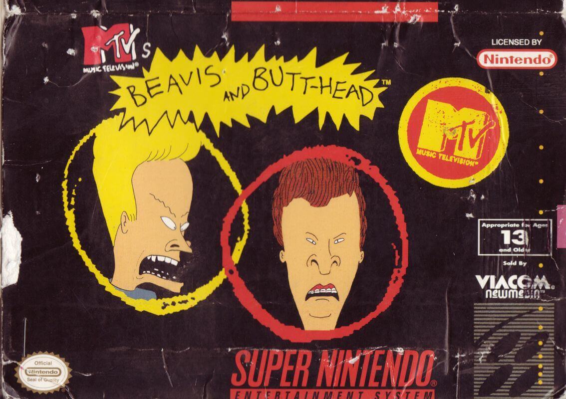 Beavis And Butthead Snes Cartridge Only | eBay