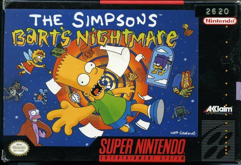 The Simpsons - Bart's Nightmare Rom (Download for SNES)