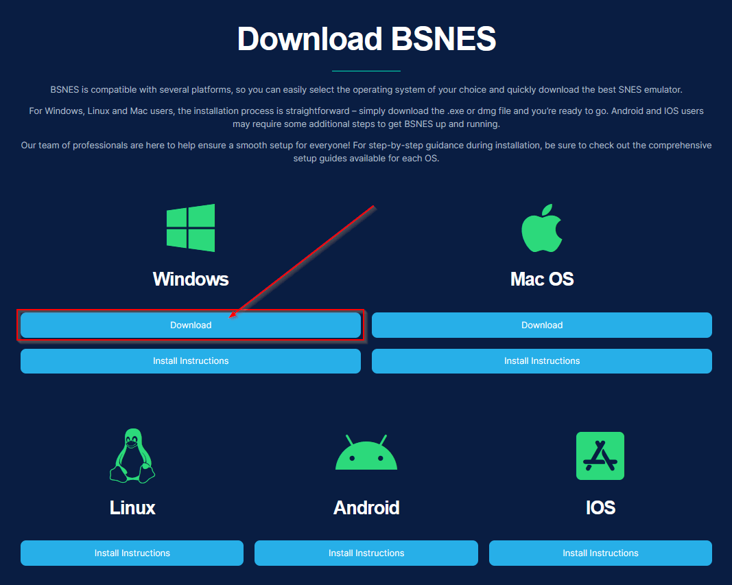 Installing BSNES (SNES Emulator) On Windows PC