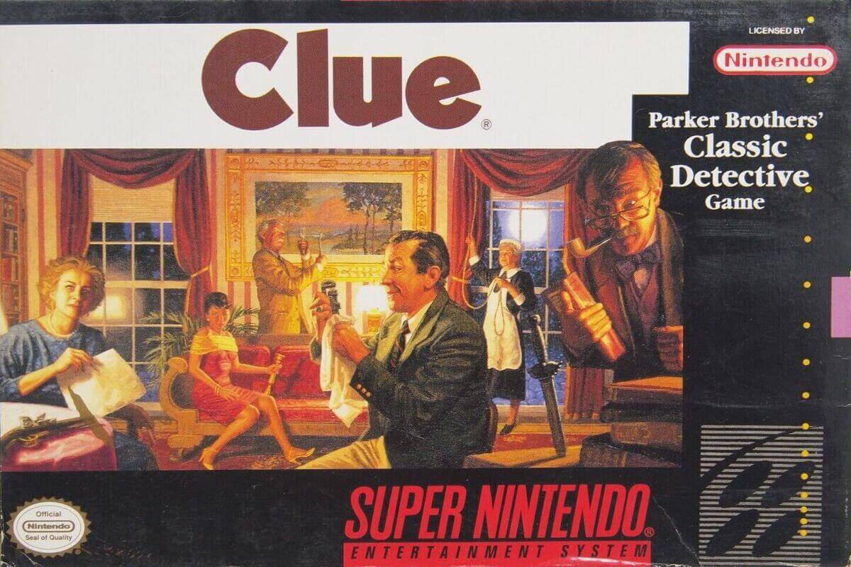 Clue on sale super nintendo